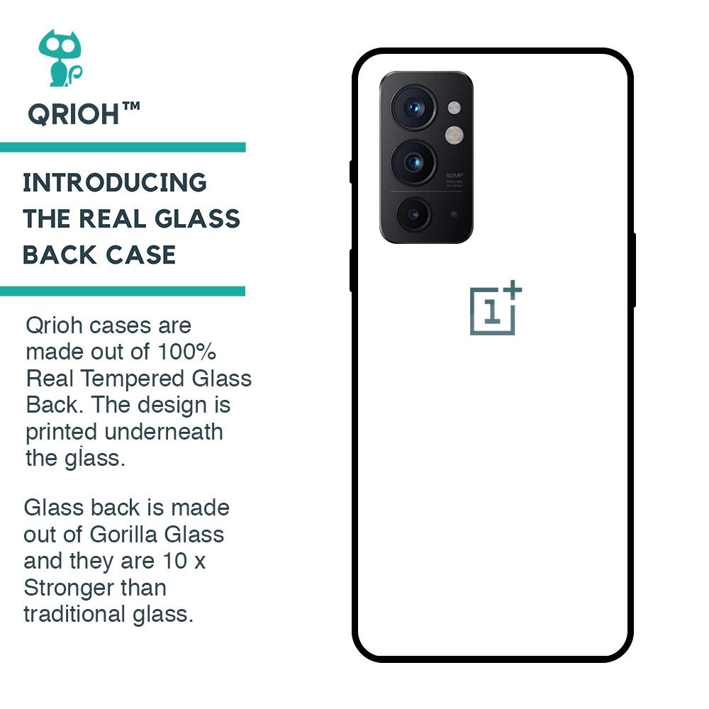 Arctic White Glass Case for OnePlus 9RT