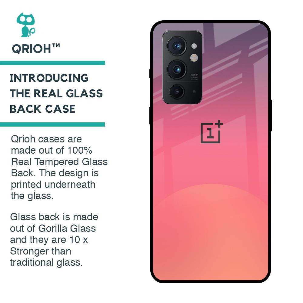 Sunset Orange Glass Case for OnePlus 9RT