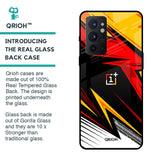 Race Jersey Pattern Glass Case For OnePlus 9RT