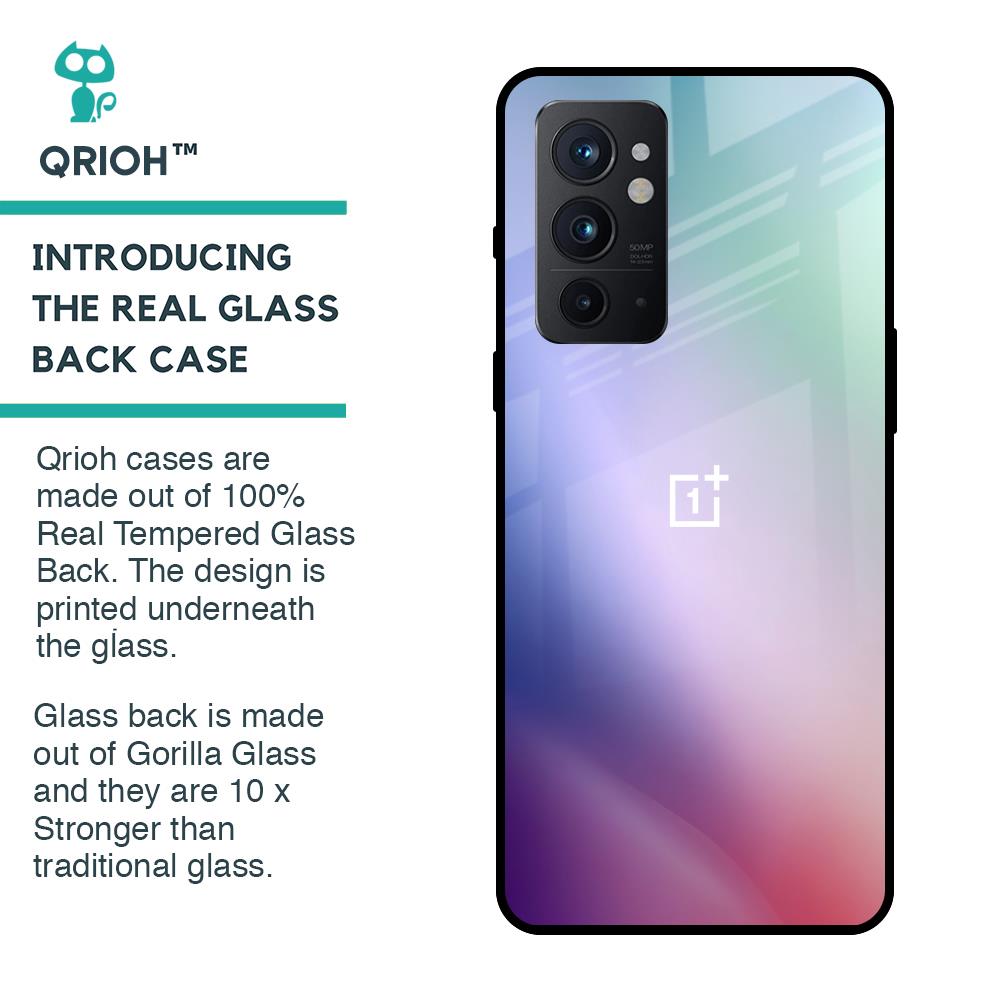 Abstract Holographic Glass Case for OnePlus 9RT