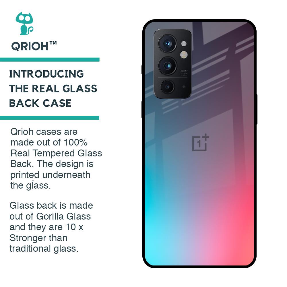 Rainbow Laser Glass Case for OnePlus 9RT