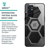 Hexagon Style Glass Case For OnePlus 9RT