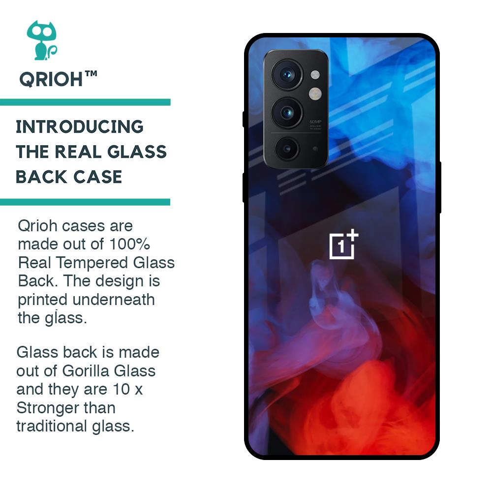Dim Smoke Glass Case for OnePlus 9RT