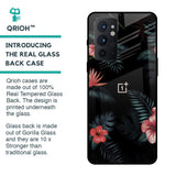 Tropical Art Flower Glass Case for OnePlus 9RT