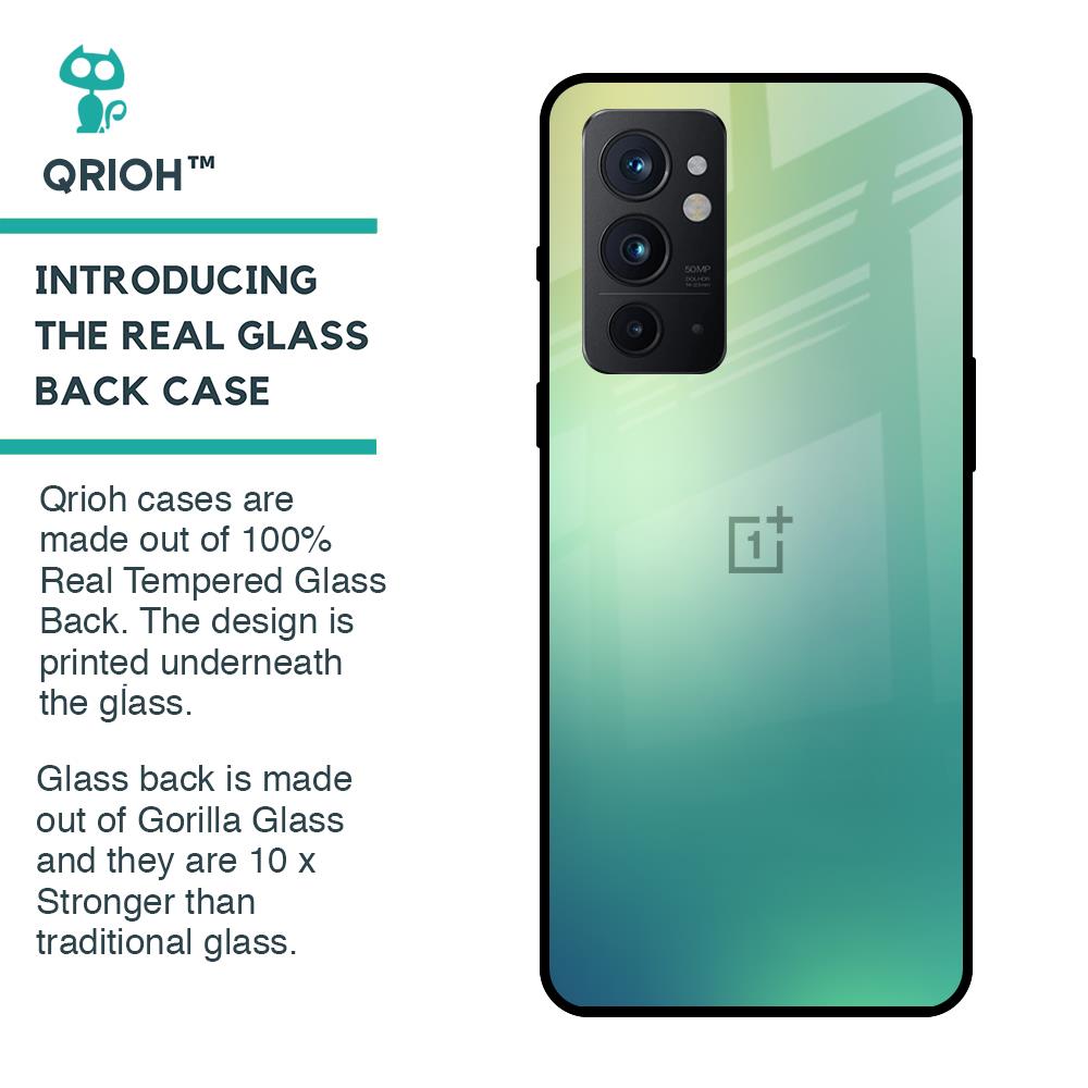 Dusty Green Glass Case for OnePlus 9RT