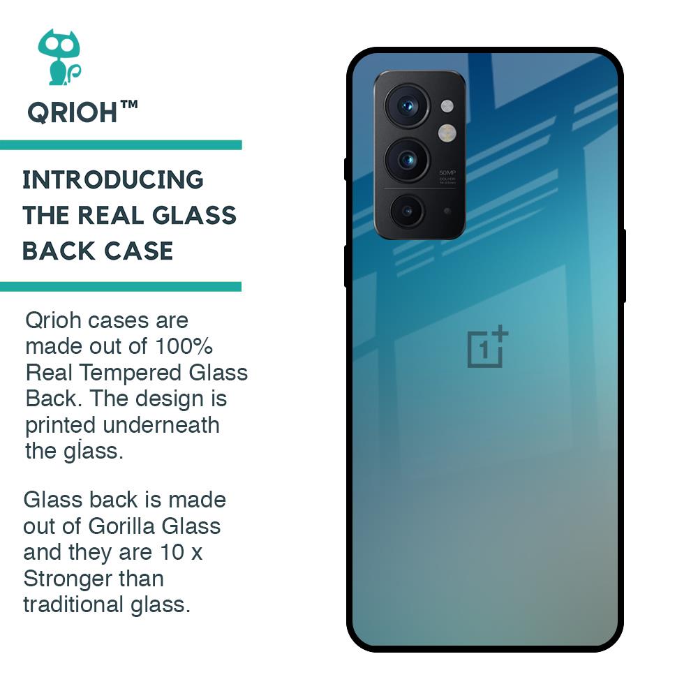 Sea Theme Gradient Glass Case for OnePlus 9RT
