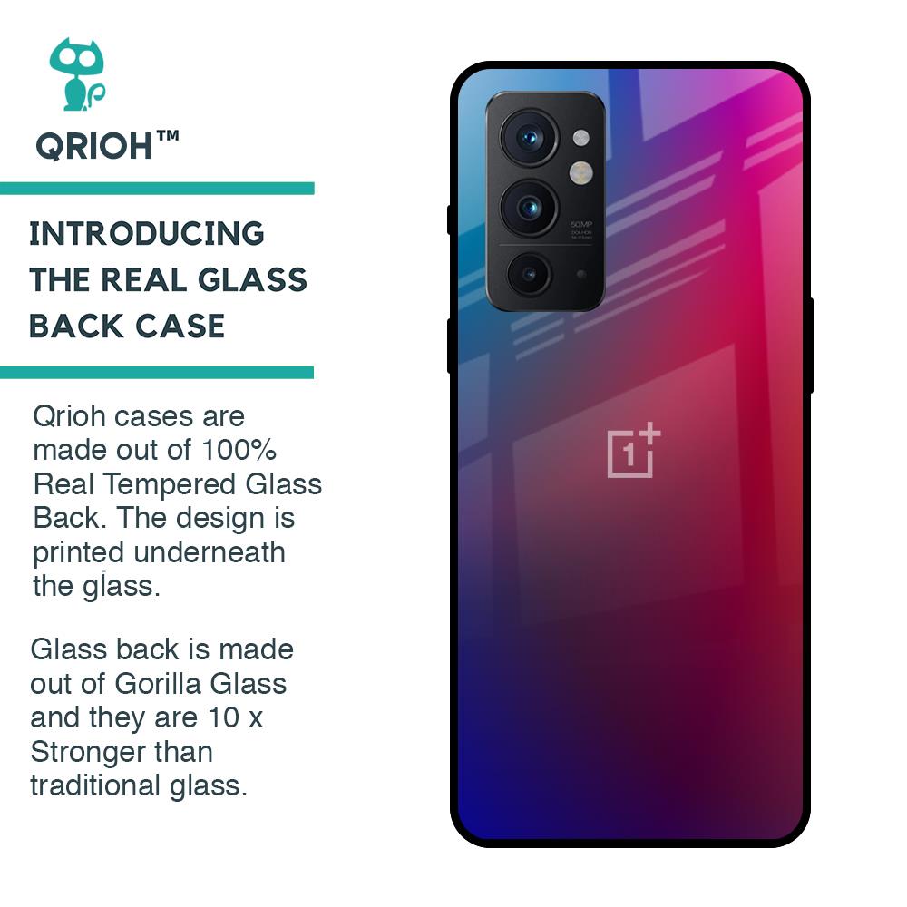 Magical Color Shade Glass Case for OnePlus 9RT
