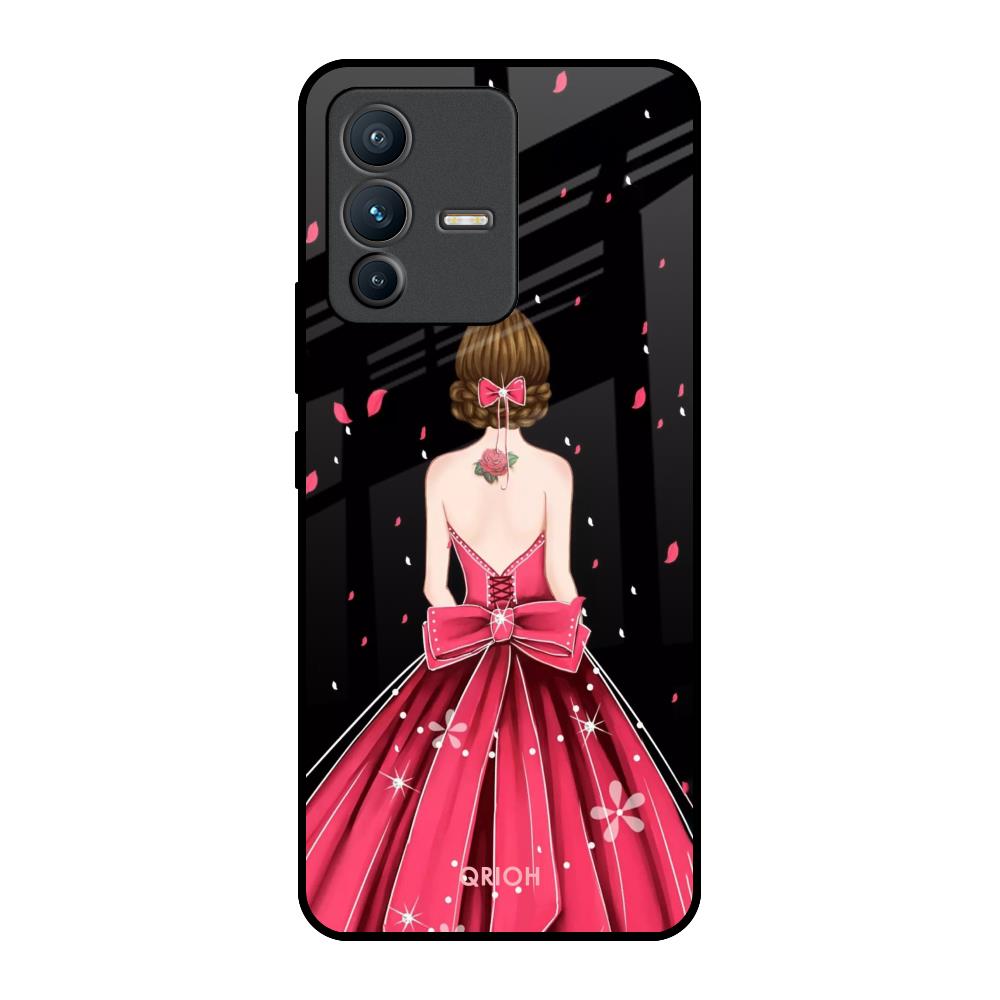 Fashion Princess Vivo V23 Pro 5G Glass Back Cover Online