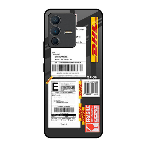 Cool Barcode Label Vivo V23 Pro 5G Glass Back Cover Online