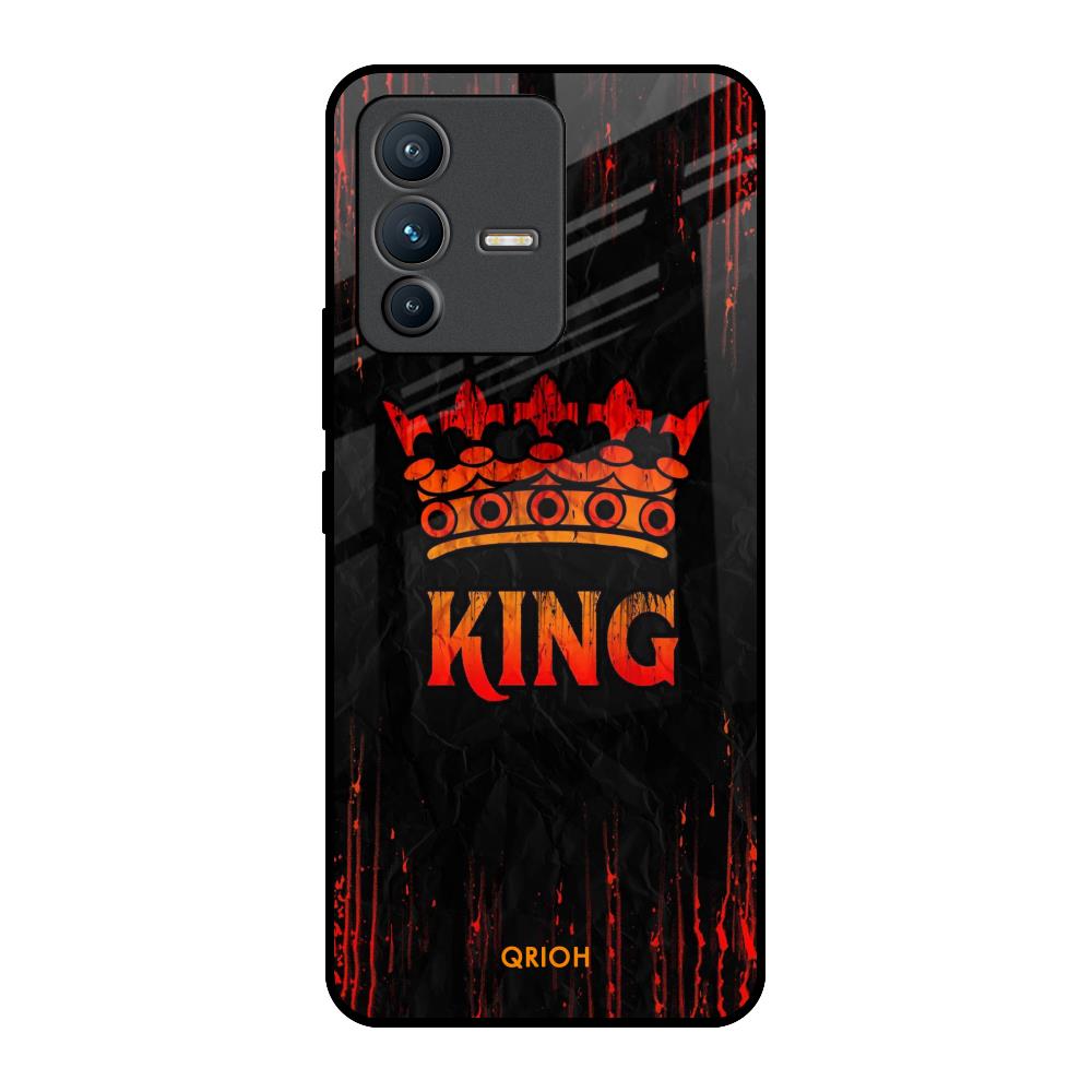 Royal King Vivo V23 Pro 5G Glass Back Cover Online
