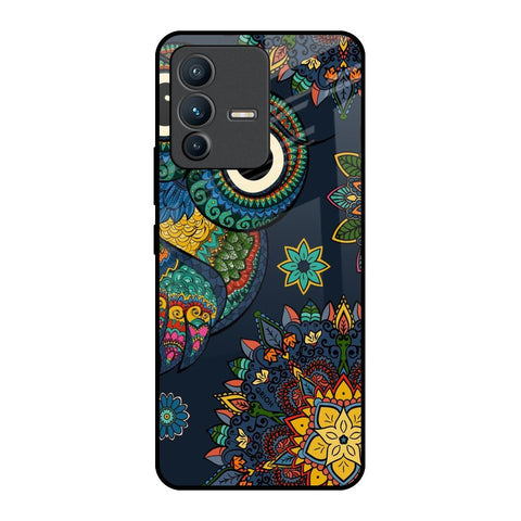 Owl Art Vivo V23 Pro 5G Glass Back Cover Online