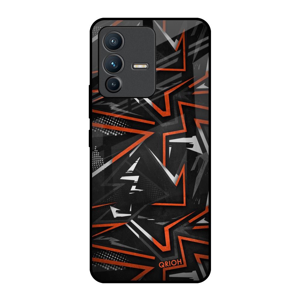 Vector Art Vivo V23 Pro 5G Glass Back Cover Online