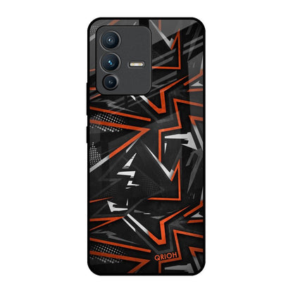 Vector Art Vivo V23 Pro 5G Glass Back Cover Online