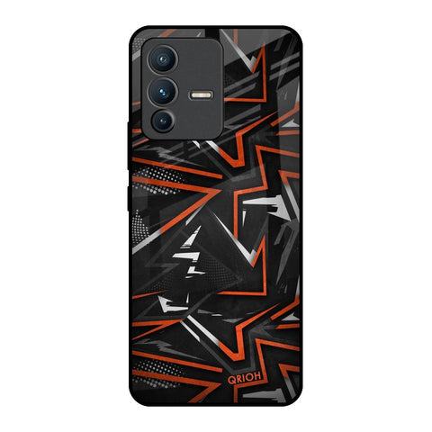 Vector Art Vivo V23 Pro 5G Glass Back Cover Online