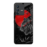 Red Moon Tiger Vivo V23 Pro 5G Glass Back Cover Online