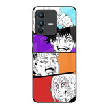 Anime Sketch Vivo V23 Pro 5G Glass Back Cover Online