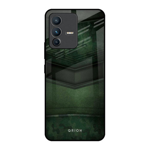 Green Leather Vivo V23 Pro 5G Glass Back Cover Online