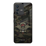 Army Warrior Vivo V23 Pro 5G Glass Back Cover Online