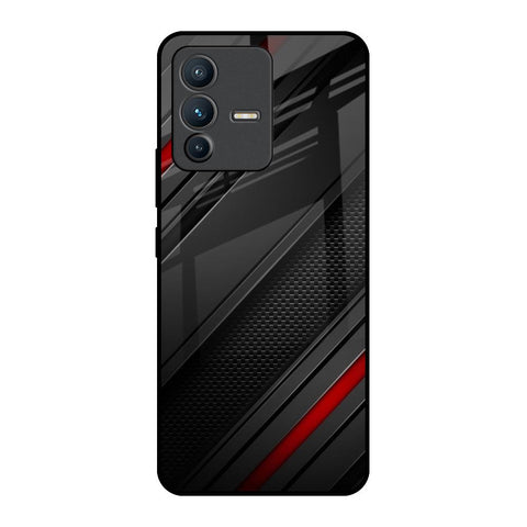 Modern Abstract Vivo V23 Pro 5G Glass Back Cover Online