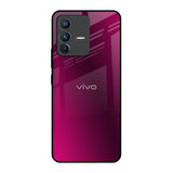 Pink Burst Vivo V23 Pro 5G Glass Back Cover Online
