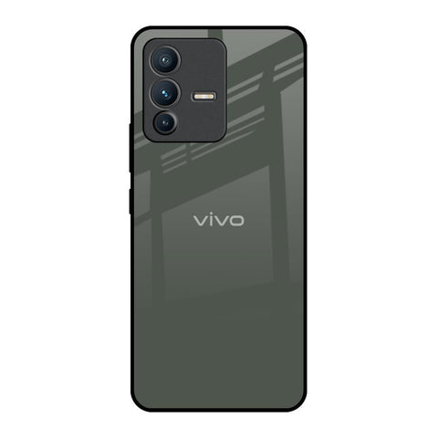 Charcoal Vivo V23 Pro 5G Glass Back Cover Online