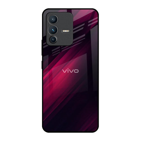 Razor Black Vivo V23 Pro 5G Glass Back Cover Online