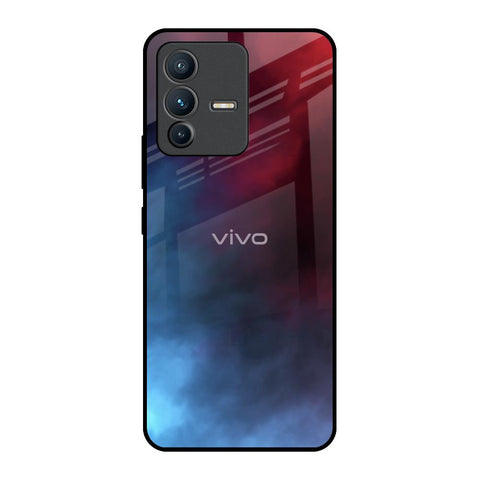 Smokey Watercolor Vivo V23 Pro 5G Glass Back Cover Online