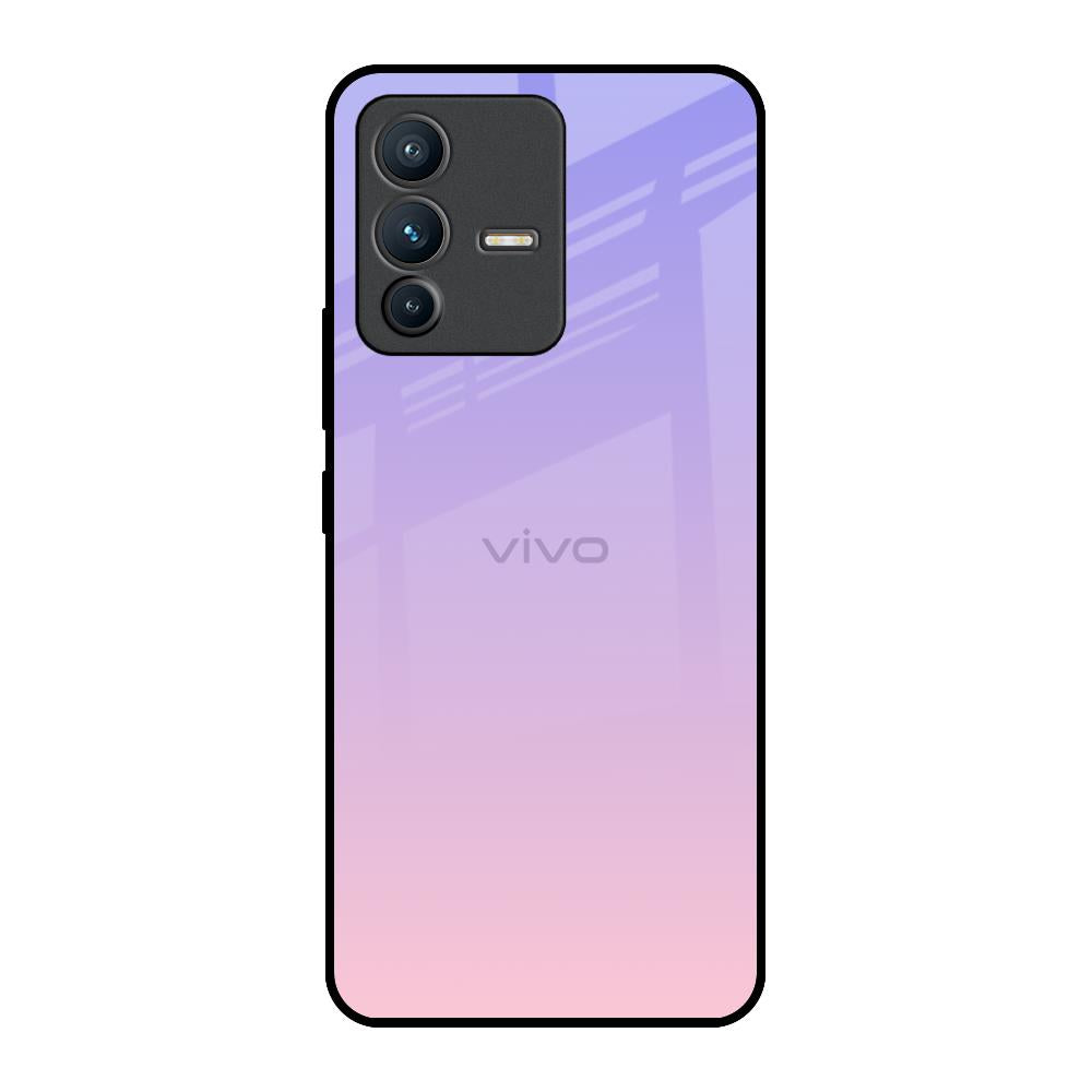 Lavender Gradient Vivo V23 Pro 5G Glass Back Cover Online