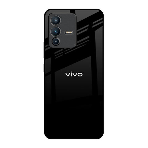 Jet Black Vivo V23 Pro 5G Glass Back Cover Online
