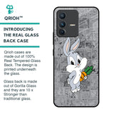 Cute Baby Bunny Glass Case for Vivo V23 Pro 5G