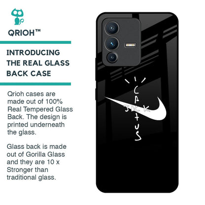 Jack Cactus Glass Case for Vivo V23 Pro 5G