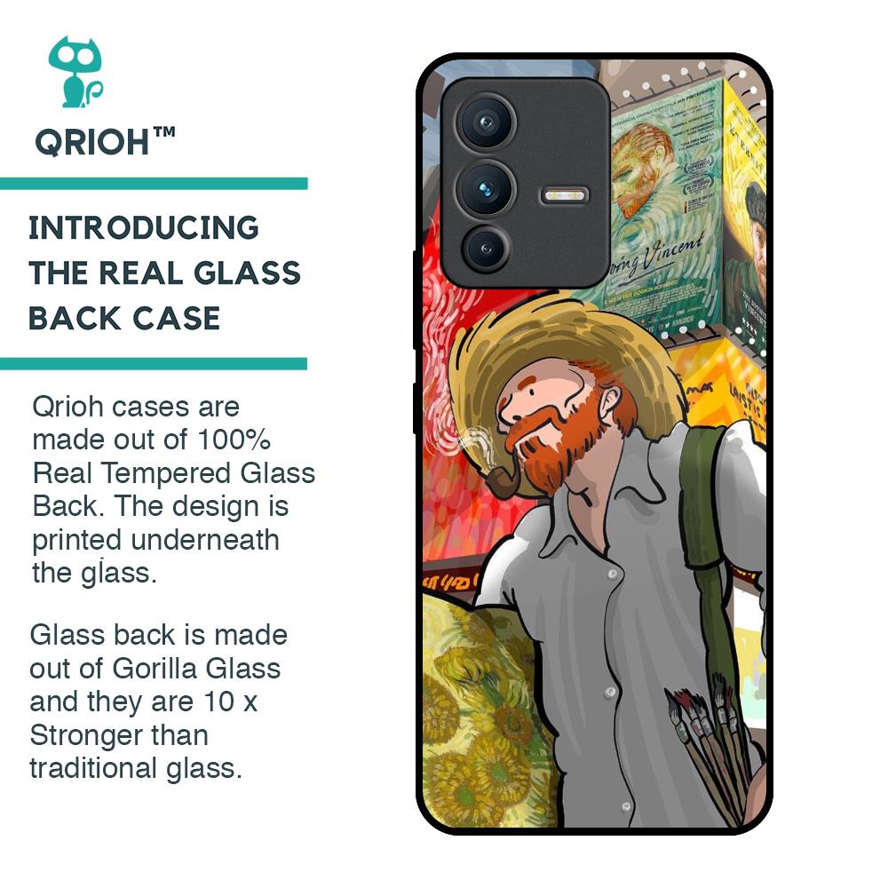 Loving Vincent Glass Case for Vivo V23 Pro 5G