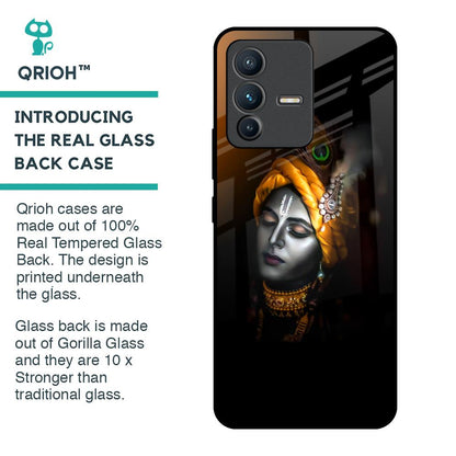 Ombre Krishna Glass Case for Vivo V23 Pro 5G