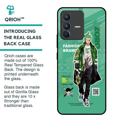 Zoro Bape Glass Case for Vivo V23 Pro 5G