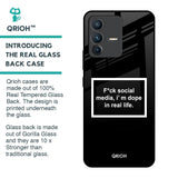 Dope In Life Glass Case for Vivo V23 Pro 5G