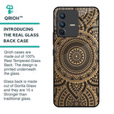 Luxury Mandala Glass Case for Vivo V23 Pro 5G