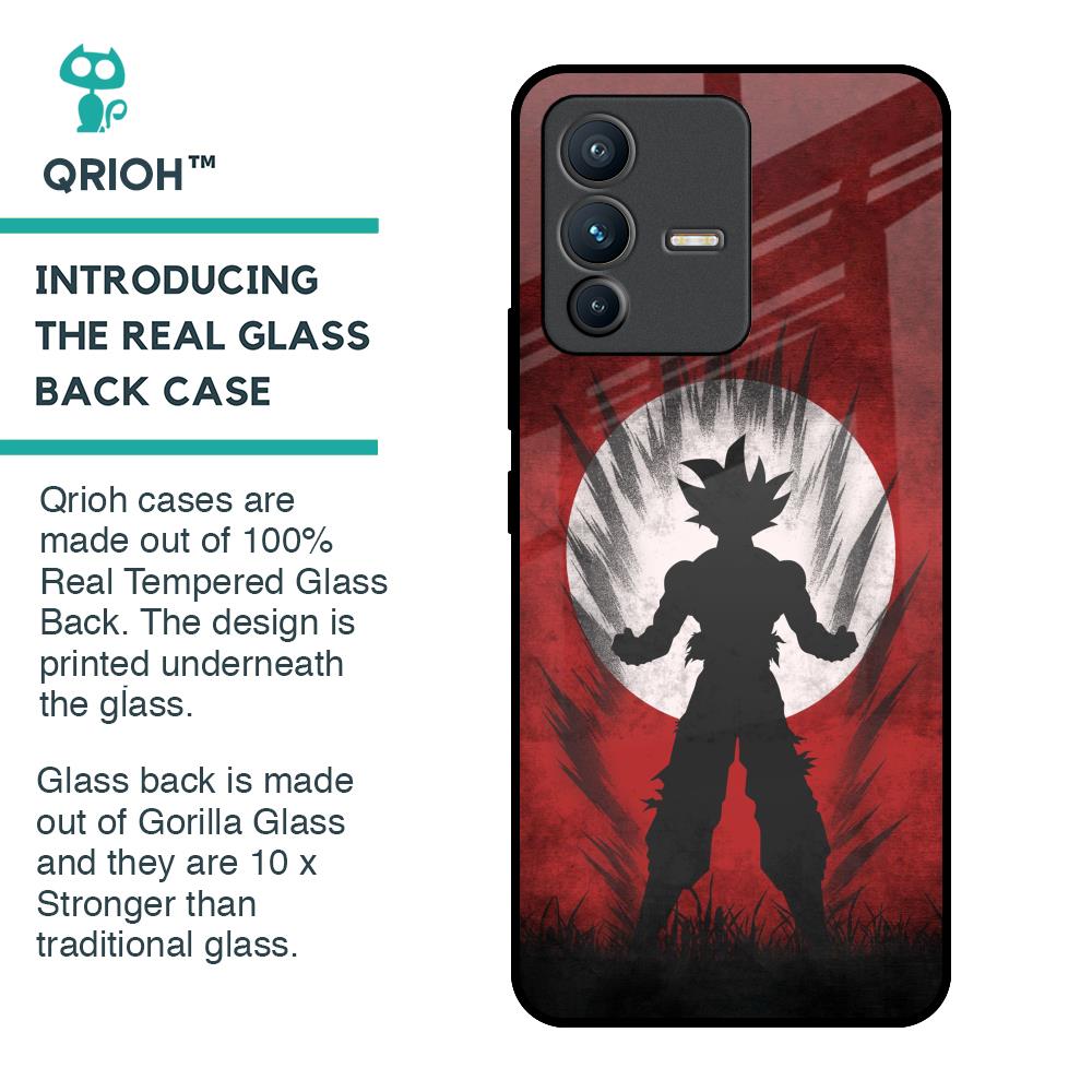 Japanese Animated Glass Case for Vivo V23 Pro 5G