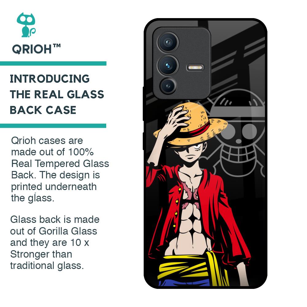 Hat Crew Glass Case for Vivo V23 Pro 5G