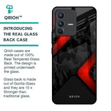 Modern Camo Abstract Glass Case for Vivo V23 Pro 5G