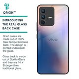 Blue Mauve Gradient Glass Case for Vivo V23 Pro 5G