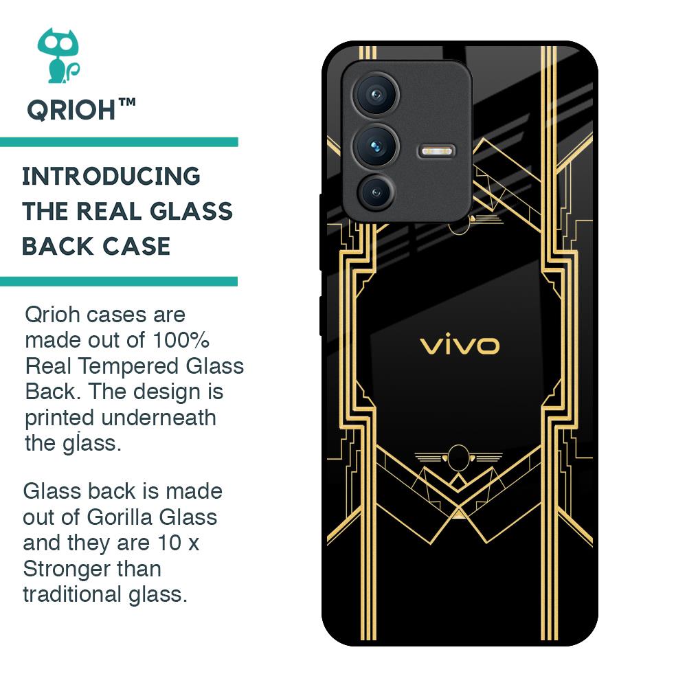 Sacred Logo Glass Case for Vivo V23 Pro 5G