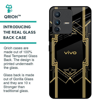 Sacred Logo Glass Case for Vivo V23 Pro 5G