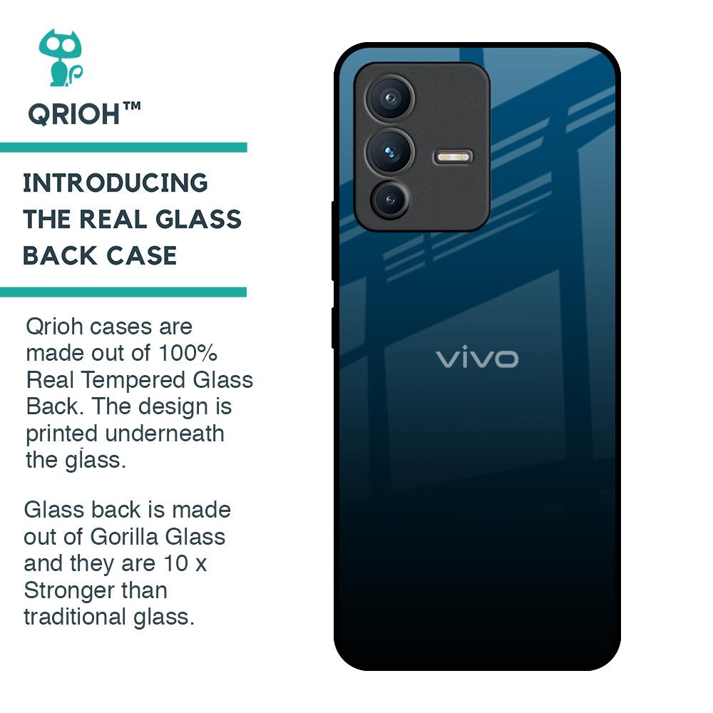 Sailor Blue Glass Case For Vivo V23 Pro 5G