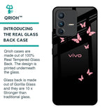 Fly Butterfly Glass Case for Vivo V23 Pro 5G