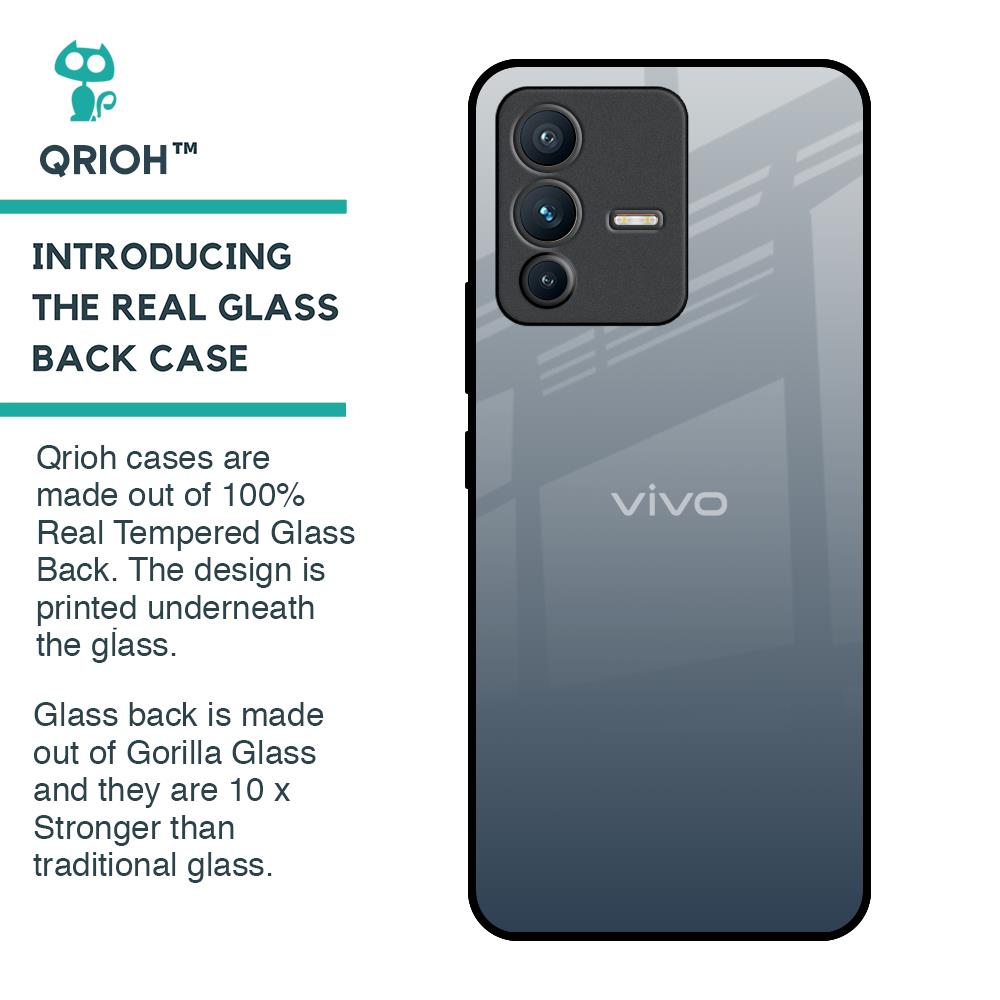 Dynamic Black Range Glass Case for Vivo V23 Pro 5G