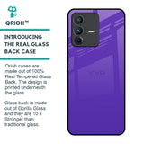 Amethyst Purple Glass Case for Vivo V23 Pro 5G