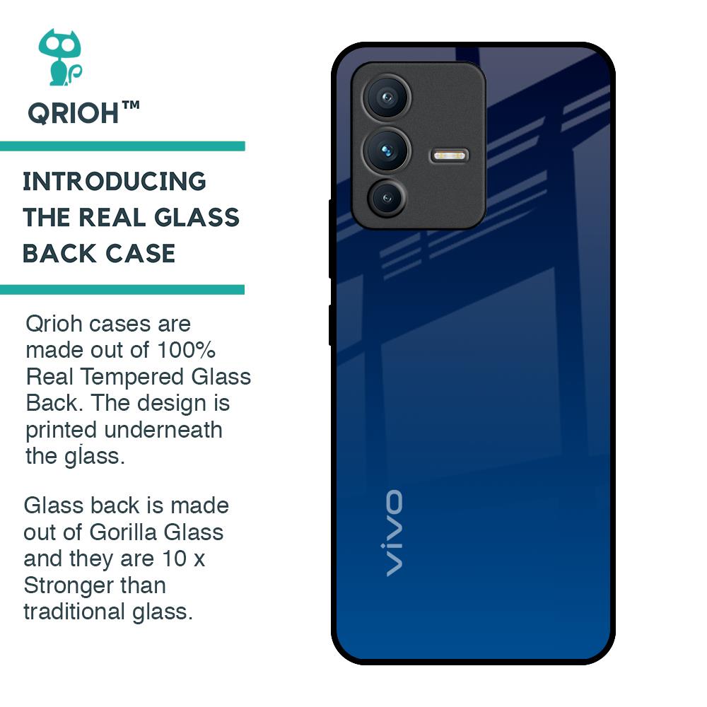 Very Blue Glass Case for Vivo V23 Pro 5G