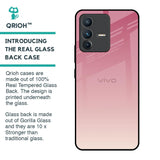 Blooming Pink Glass Case for Vivo V23 Pro 5G