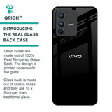 Jet Black Glass Case for Vivo V23 Pro 5G