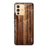 Timber Printed Vivo V23 Pro 5G Glass Cases & Covers Online